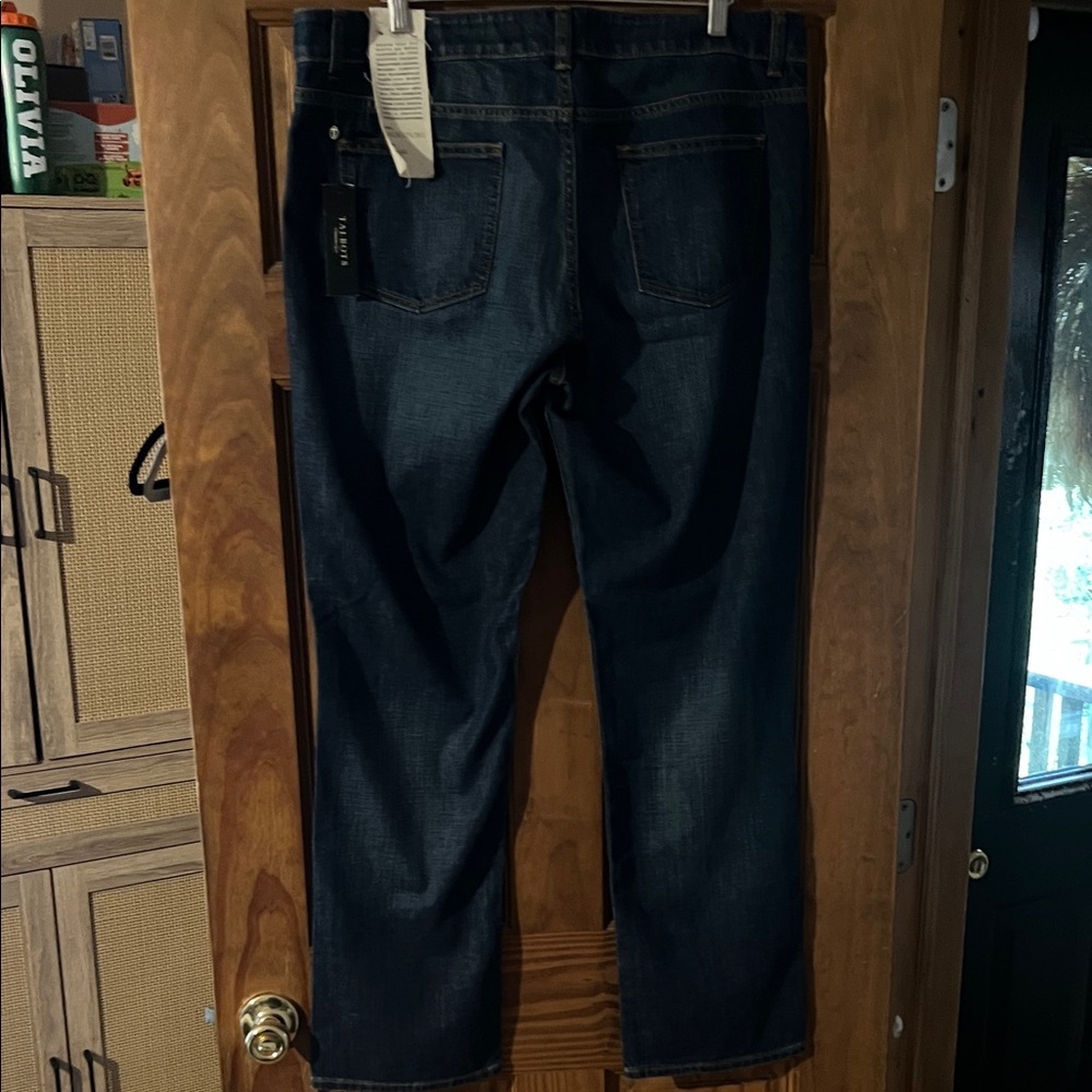 Talbots Dark Blue Straight Jeans - Picture 4 of 4